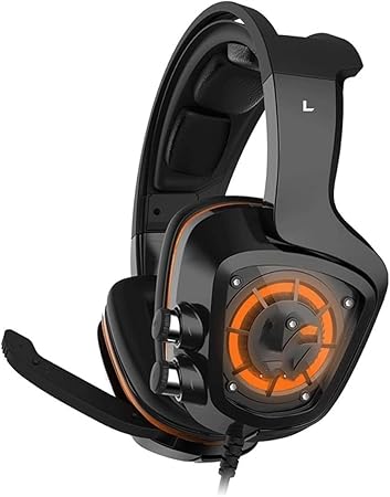 High-End 7.1 Surround Sound USB Gaming Headset – RGB Light & Noise-Cancelling Mic