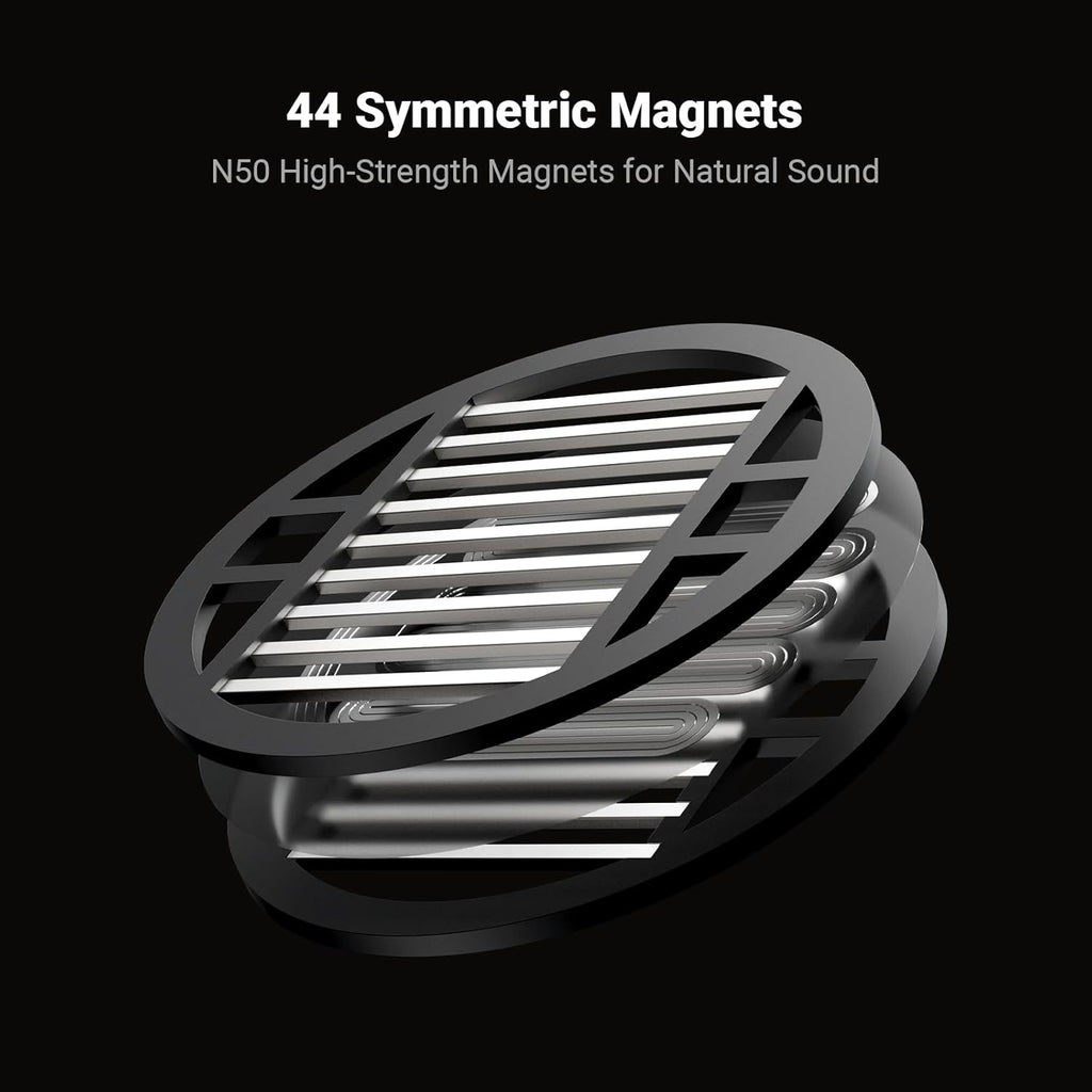 i5 Open-Back Planar Magnetic Headphones – 97mm Ultra-Large Diaphragm Studio Over-Ear