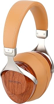 SV021 Robin Classic Rosewood Closed-Back Wired Over-Ear Headphone