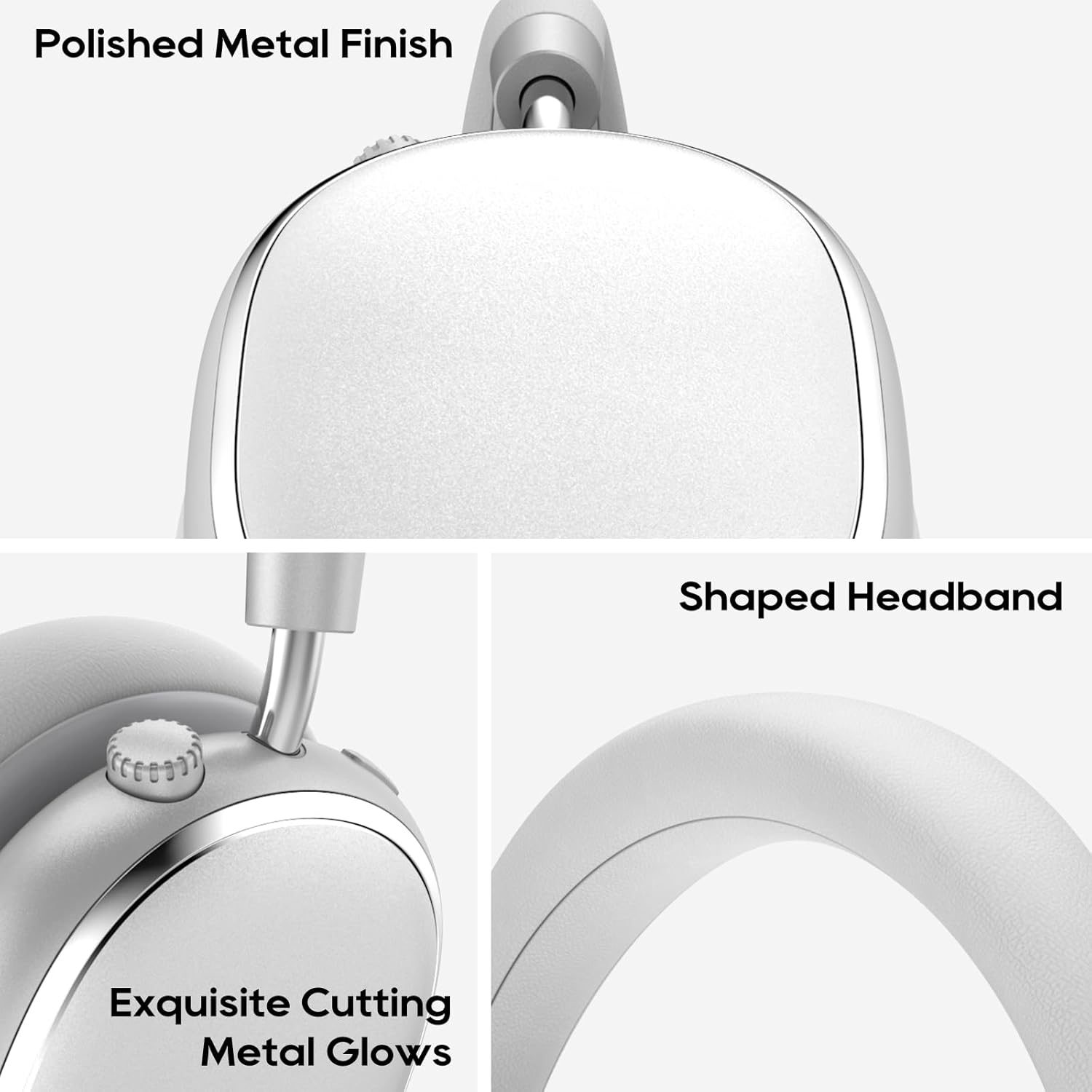 NiceComfort 95 Hybrid Noise-Cancelling Wireless Headphone – Bluetooth Headset with Transparency Mode