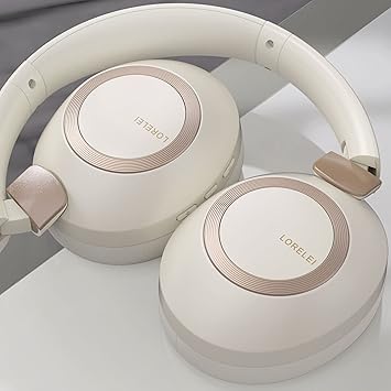 Wireless Over-Ear Bluetooth Headsets – 50H Playtime Foldable Design