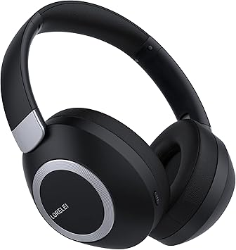 Wireless Over-Ear Bluetooth Headsets – 50H Playtime Foldable Design