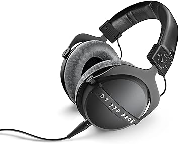 DT 770 Pro X Over-Ear Closed Studio Headphones – 48 Ohms with Detachable Cable