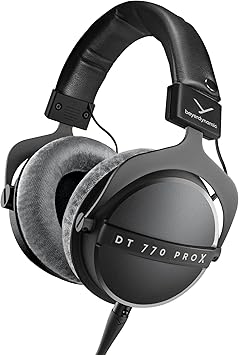 DT 770 Pro X Over-Ear Closed Studio Headphones – 48 Ohms with Detachable Cable